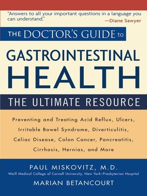 cover image of The Doctor's Guide to Gastrointestinal Health
